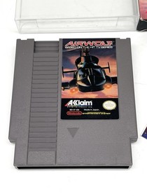 Airwolf Nintendo NES 1989 Rev A, Very Clean, Kept In Plastic Case