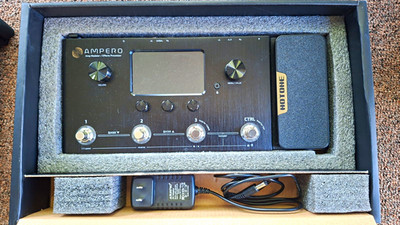 Hotone Ampero MP-100 Digital Amp Modeler Multi-Effects w/ Gig Bag, Adapter