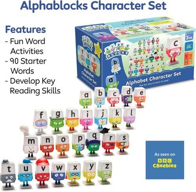 ALPHABLOCKS Alphabet Character Set for Kids | eBay