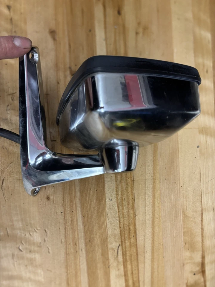 Espejo retrovisor eléctrico cromado lado pasajero Ford Crown Victoria LTD 1987 Foto 2 de 4