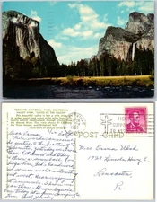 Gates Valley View Cliffs River Postcard