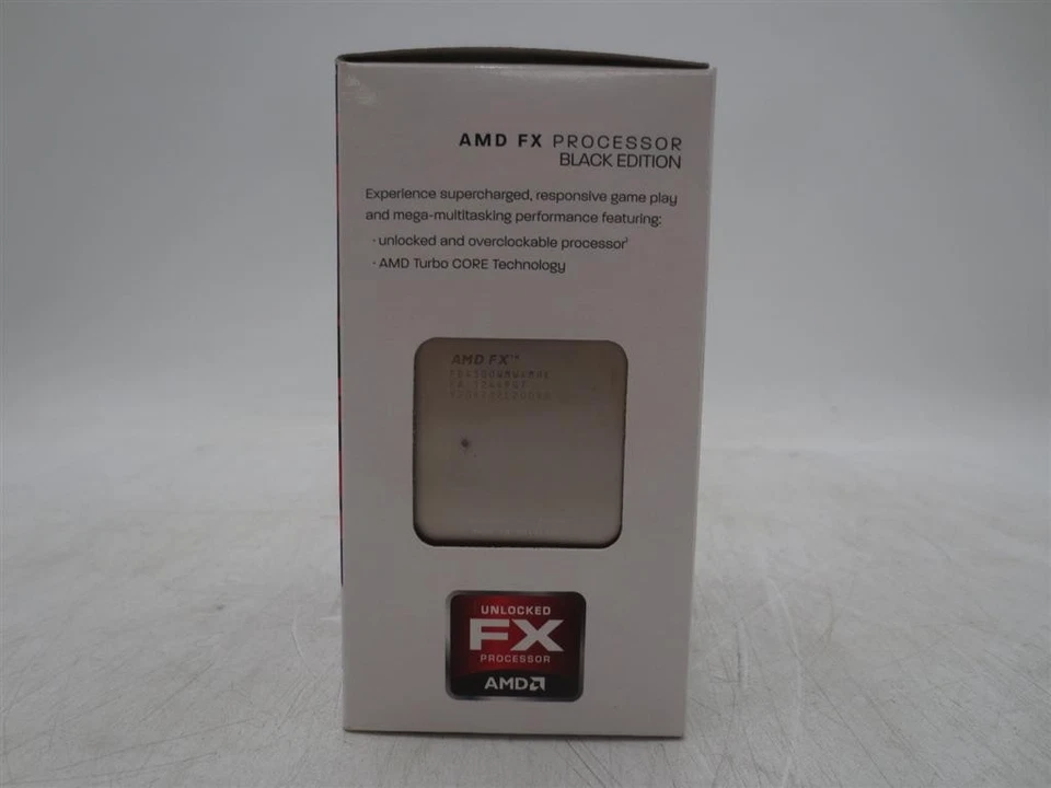 AMD FX 4300 Black Edition Quad-Core 3.8 GHz AM3/AM3+ CPU - Image 4 of 4
