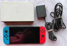 Nintendo Switch With Docking Station, Charger, HDMI 55GB