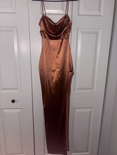 Windsor Burnt Orange Dress Size Small