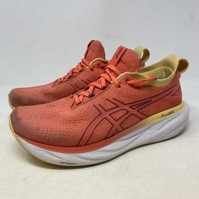 Asics Gel-Nimbus 25 Womens Running Shoes Papaya Dusty Purple 1012B356-800
