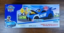 NEW Paw Patrol: Search Rescue Chase Launch 'N' Rescue Cruiser with Figure