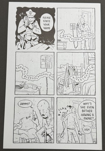 JORDAN CRANE Uptight #1 1st Print 2006 Keeping Two Fantagraphics series Indie NM - Picture 2 of 3