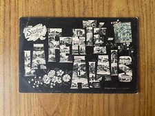 CARTOLINA SOUVENIR DE LA FERTÈ ALAIS VIAGGIATA 99