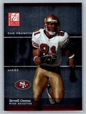 2003 Donruss Elite #87 Terrell Owens San Francisco 49ers HOF