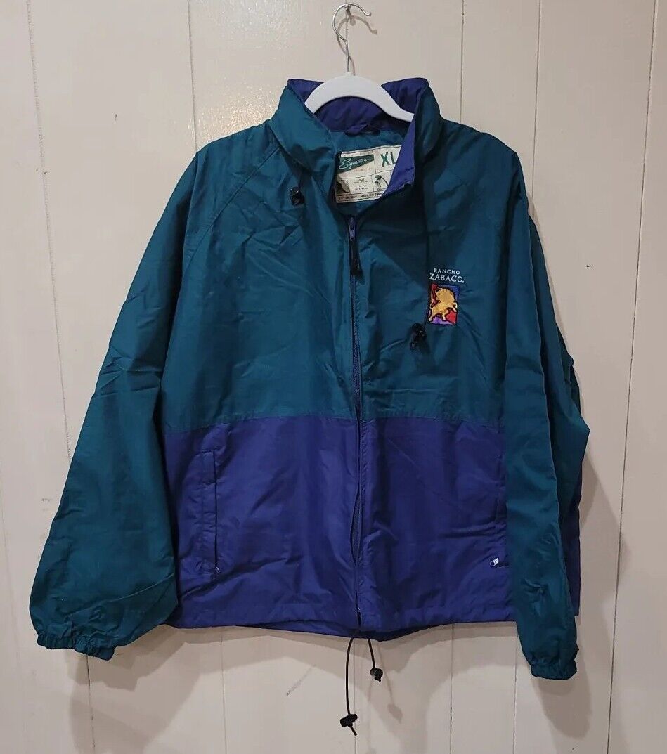 Vintage Crest Signature Collection Zip Front Lined 90's Vintage Crest Signature Collection Zip Front Lined 90's