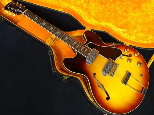 Used 1964 Gibson ES-330TD Sunburst Hollow P-90 PU 2.77kg W/HSC
