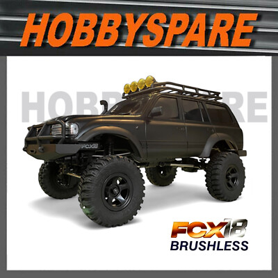 NEW FMS FCX18 PRO BRUSHLESS 1/18 LAND CRUISER LC80 RC CRAWLER RTR