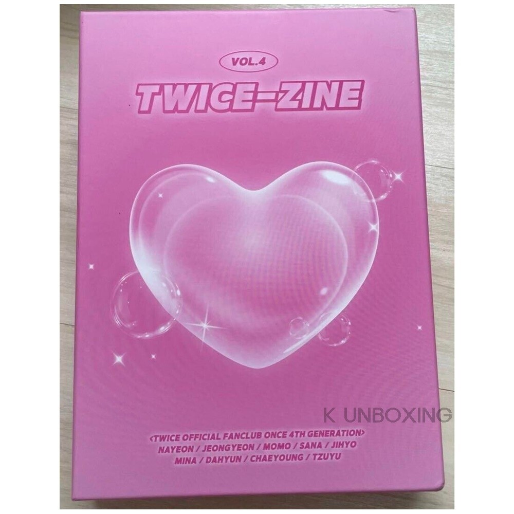 TWICE 韓国 ファンクラブキット TWICE ONCE Korea Fan Club Membership 4th Generation Kit Full