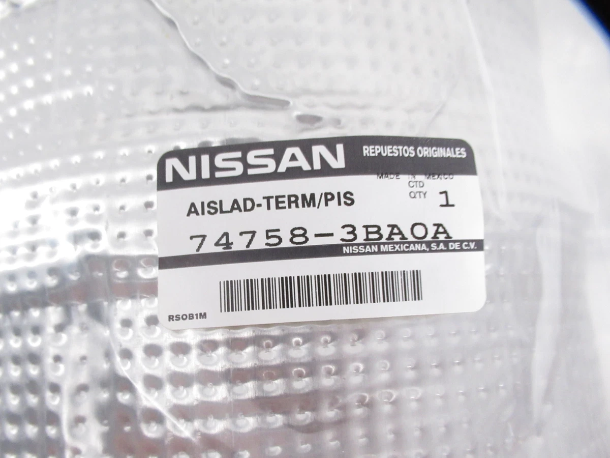 Genuine OEM Nissan 74758-3BA0A Floor Pan Heat Shield 2012-2019 Versa | eBay