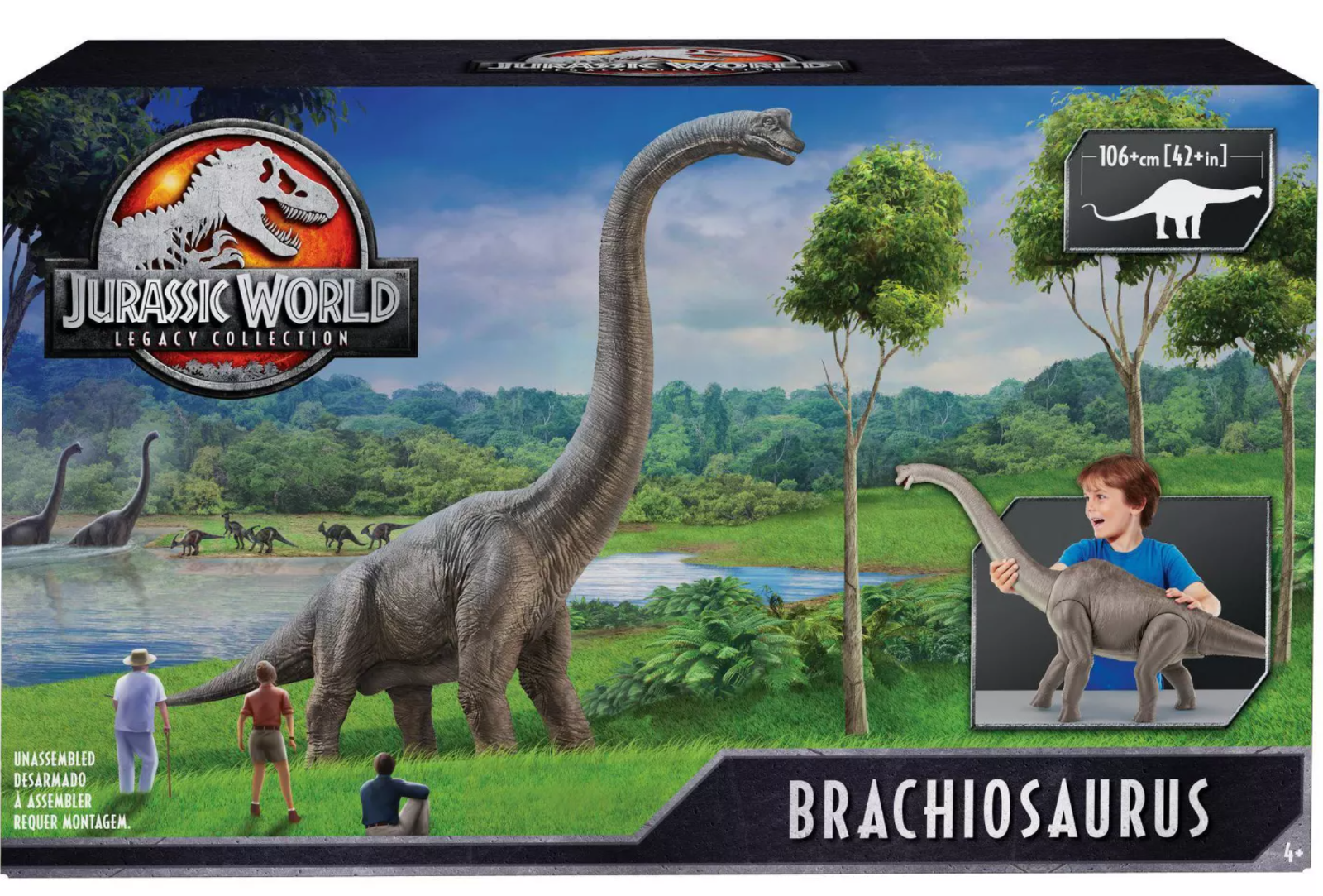 mattel jurassic world 2019 brachiosaurus