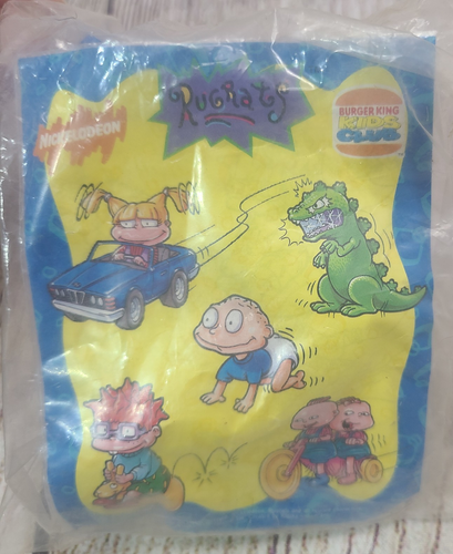 Vintage Burger King Kids Club Nickelodeon Rugrats Angelica Toy 1998 Old Stock