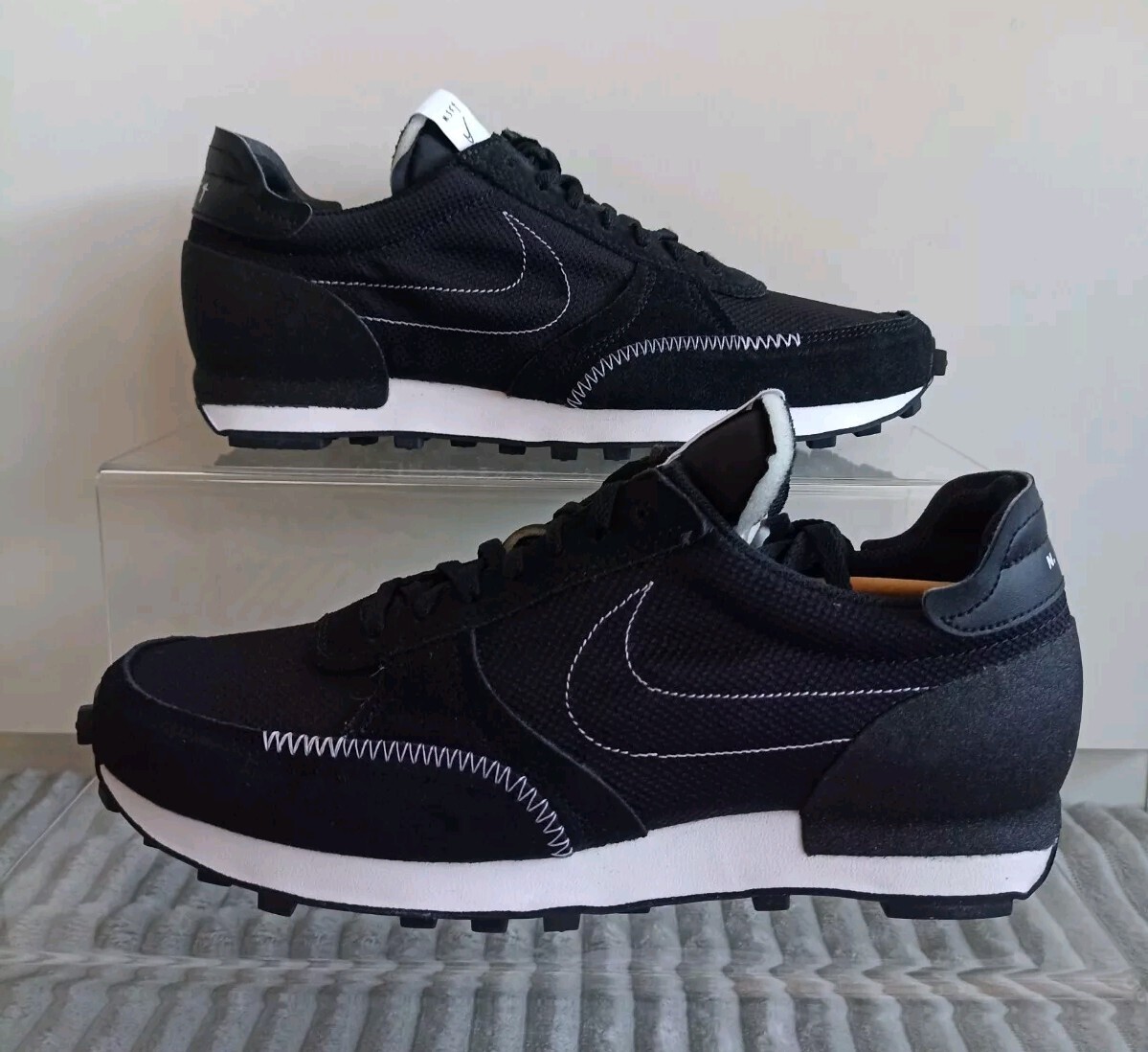 nike black daybreak trainers