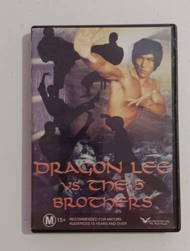 Dragon Lee vs The 5 Brothers DVD Region 4 PAL VGC Martial Arts Free Postage - Picture 1 of 7