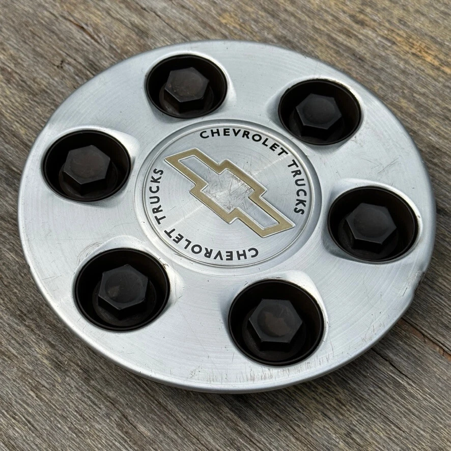 Chevy Silverado 1500 center cap machined aluminum 1999 2008 part