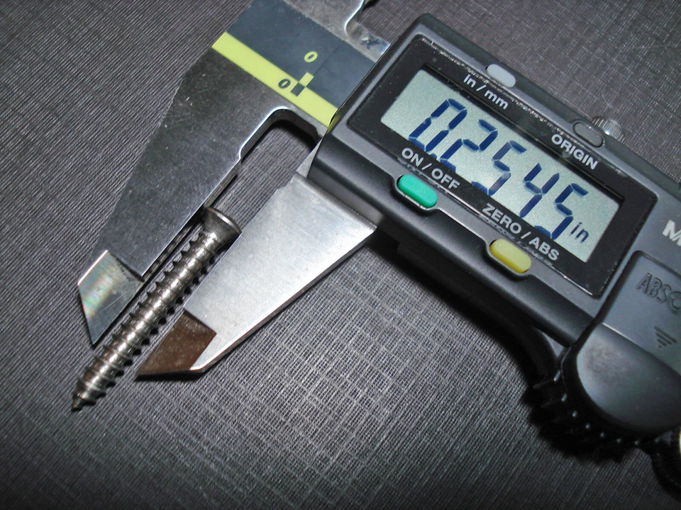 140pc for Plymouth #8 w/#6 phillips oval head garnish moulding screws stainless  - Image 3 of 3