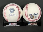 Kyle Manzardo Guardians Signed 2023 Futures Game Baseball Beckett Hologram