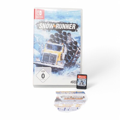 Snowrunner - Nintendo Switch - OVP - Deutsch - Off Road Simulator - Snow Runner