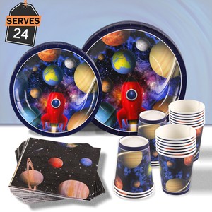Outer Space 96x Universe Boy Kid Favor Birthday Party Decorations