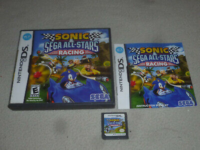 2 GAME LOT / SEGA NINTENDO DS SONIC CLASSIC COLLECTION / ALL-STARS RACING /  USED