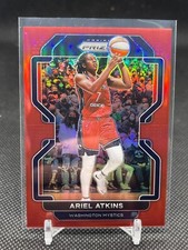2022 Panini Prizm WNBA #129 Ariel Atkins Red #/199 - Insert Mystics SP
