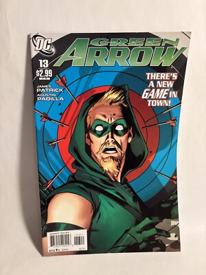 2011 DC Comics original Green Arrow #13 a new game in town