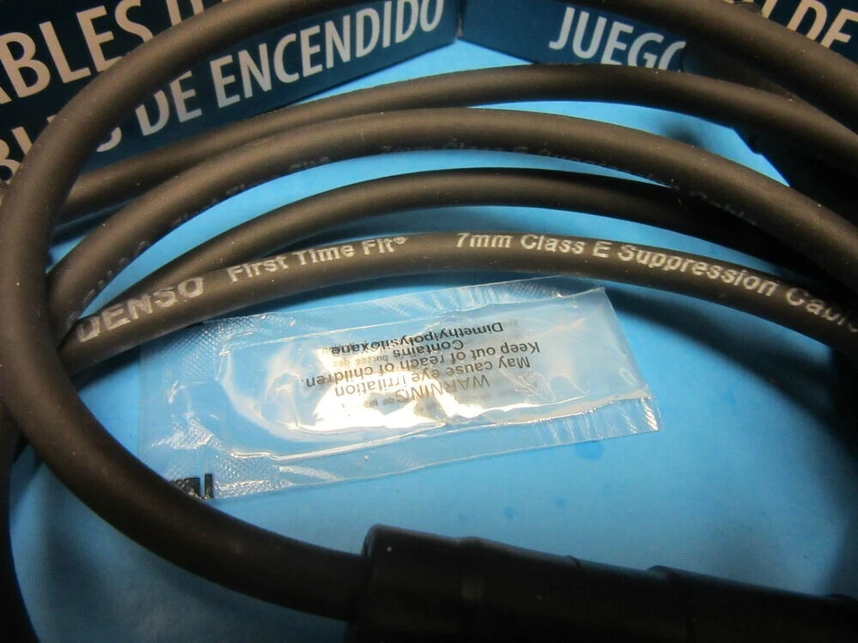 Juego de cables de bujía de encendido DENSO reemplaza a Chrysler Dodge OEM # 6846E 3,3 L 3,8 L Foto 4 de 4