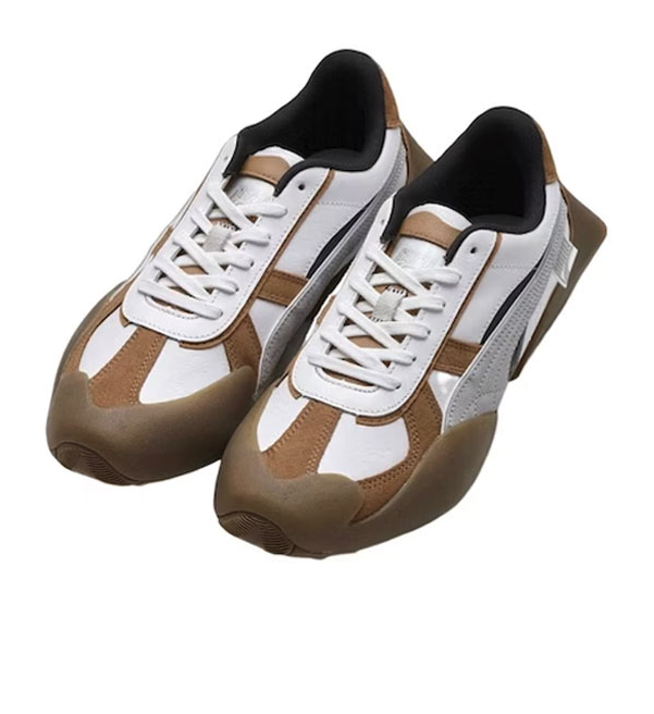 Puma Vaderon White Gum Shoes White/Harbor Mist/Gum 387532-01