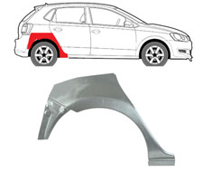 Für Volkswagen Polo 6R 2009-2017 5 Türer Radlauf Reparaturblech Hinten / Rechts