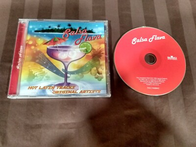 Salsa Flava Hot Latin Tracks CD ORIGINAL ARTISTS Latin Music