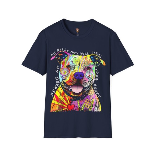 Lustiges T-Shirt Ptibull Steal Hearts Pitbull Haustierliebhaber Dogdad Dogmom Geschenk - Bild 62 von 69