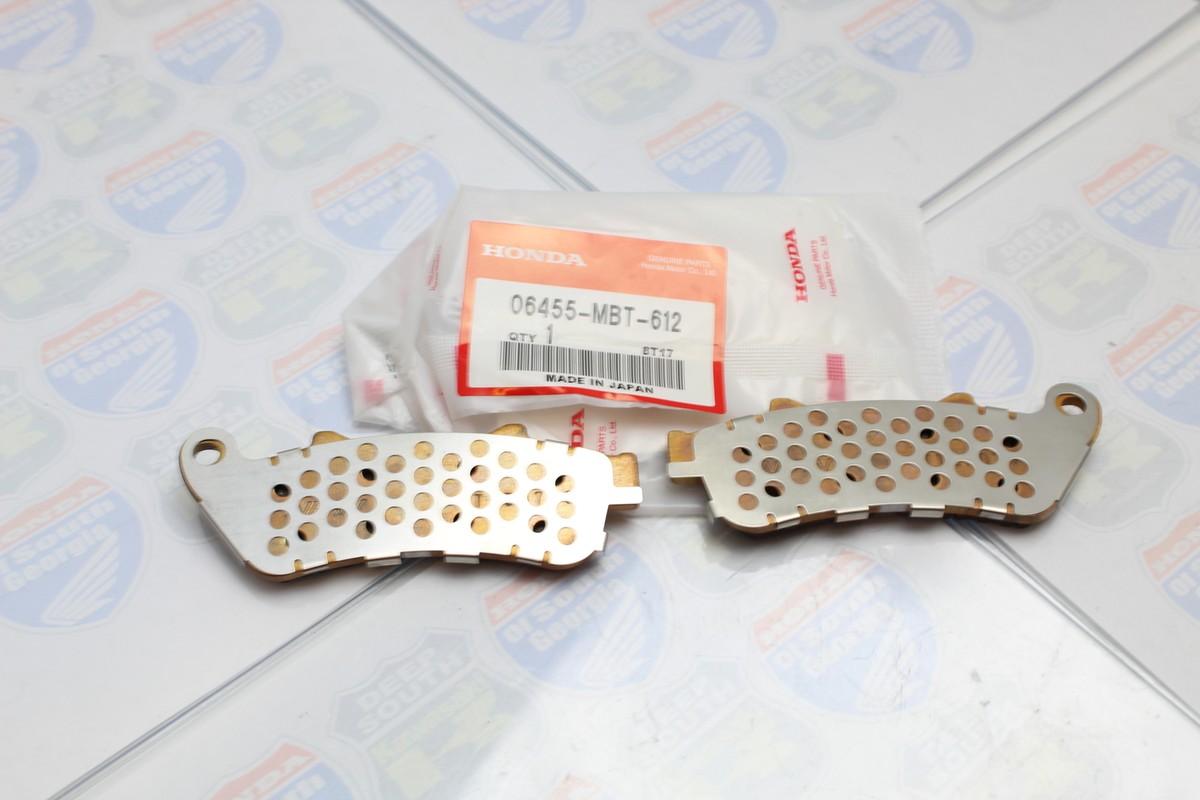 OEM HONDA NEW FRONT BRAKE PAD SET 06455-MBT-612 | eBay
