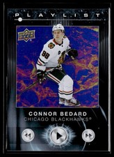2024-25 Upper Deck Series 2 Hockey Playlist #PL-14 Connor Bedard