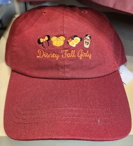 Disney Disneyland Resort Fall Cap “Disney Fall Girly” New 2026