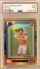 2024 Panini Donruss Optic - Rated Rookie Bo Nix #209 Orange Prizm /249 (RC)