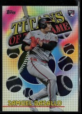 2026 Topps #TOG-10 Samuel Basallo Titans of the Game