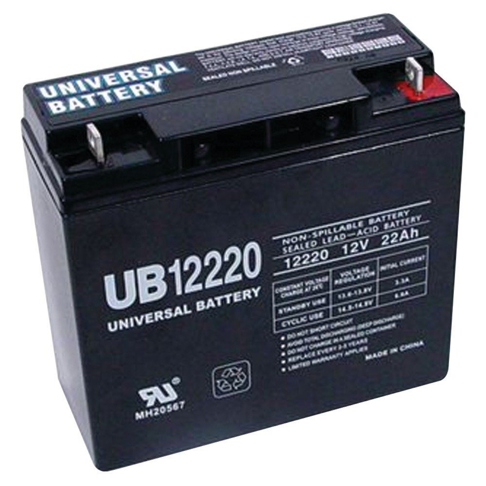 UPG New Genuine UB12220 40696 AGM 12V 22AH 12Volt 22Amp Sealed Lead Acid Battery