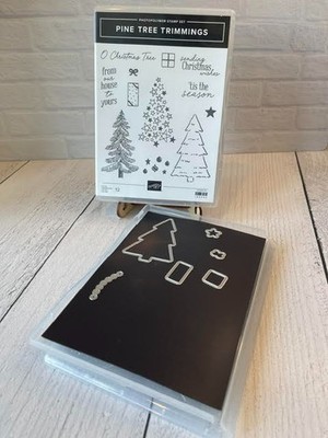 Stampin' Up! ''Pine Tree Trimmings'' Stamp & Coordinating Die Bundle