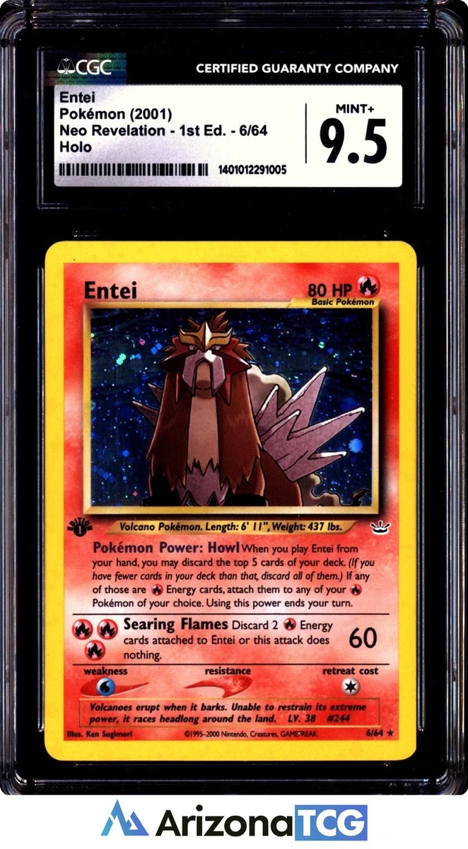 first edition entei pokemon card Entei Pokémon TCG 1st Edition Individual Trading Card Games for sale