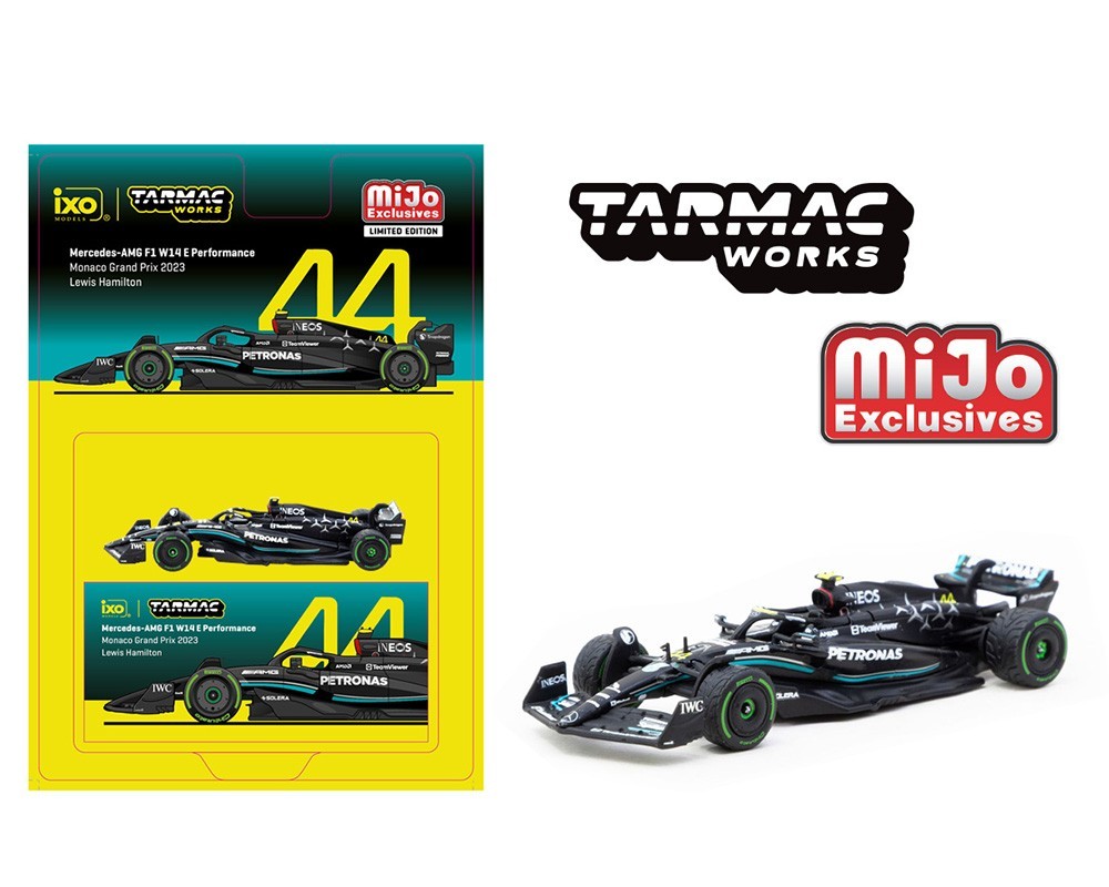 Tarmac Works Mercedes-AMG F1 W14 E Performance Monaco GP 2023 L