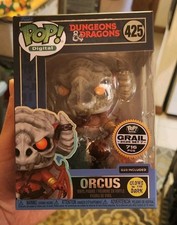 DUNGEONS & DRAGONS FUNKO GRAIL Digital POP! ORCUS #425 GlTD 716 Ships Fast 