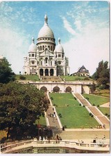 France Postcard Paris Basilique Du Sacre Coeur De Montmarte Sacred Heart
