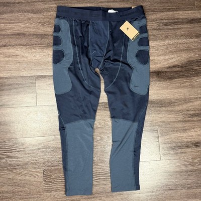 Nike Tech Therma-Fit Base Layer Compression Tights Men s XXL Blue HV1379-451