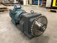 Baldor GIF1488E-DL 14.63:1 Ratio Speed Reducer w/ 15 hp Inventer Motor –