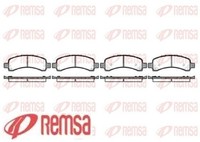 Remsa 0989.10 Bremsbelagsatz FüR Scheibenbremse Bremsbelagsatz FüR Cadillac
