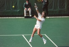 Ken Flach USA plays Emilio Sanchez Sergio Casal of Spain in the fi- Old Photo 4